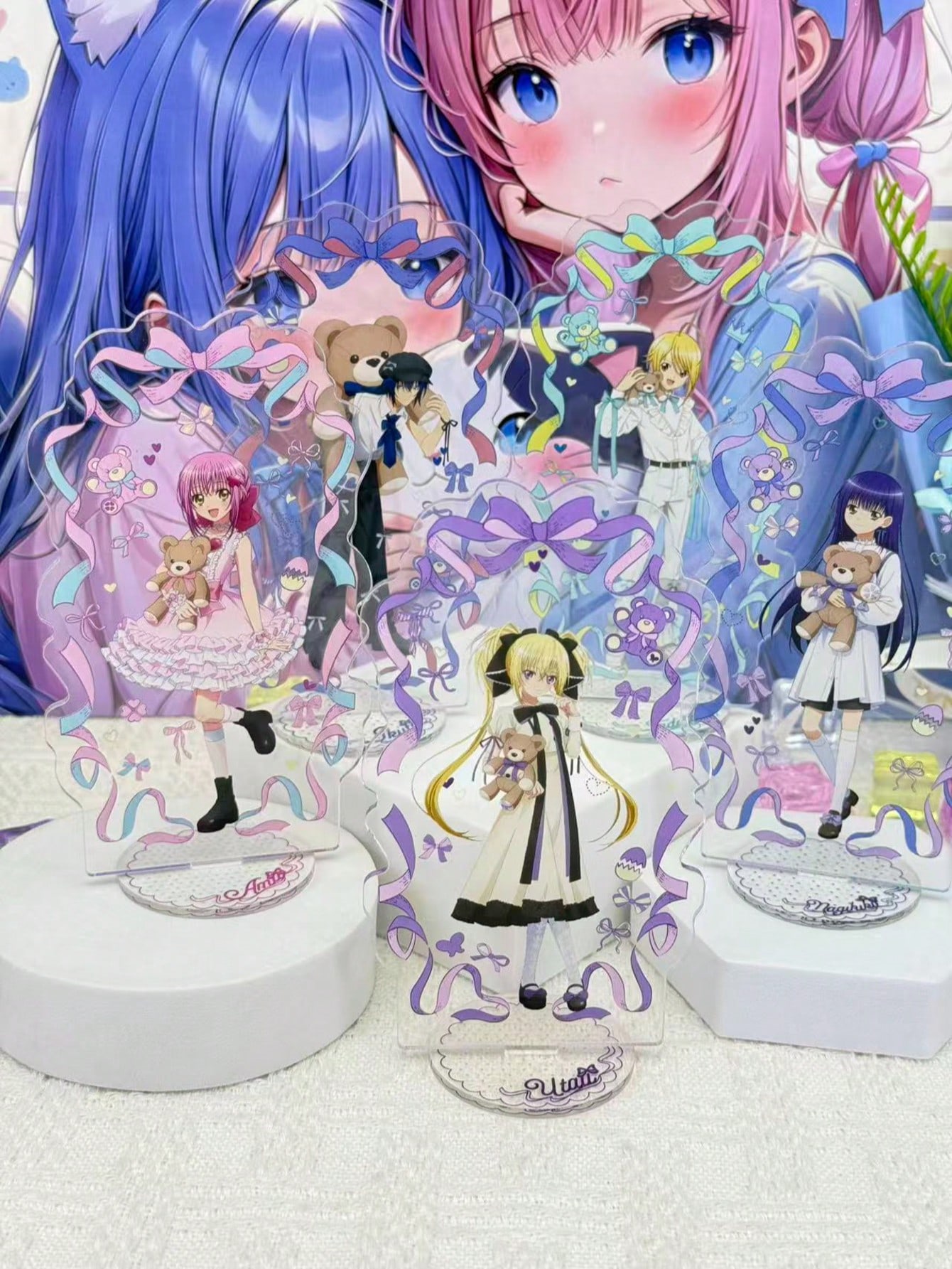 Anime Merchandise Collection - 애니메이션 아크릴 스탠디, 귀여운 캐릭터 디스플레이