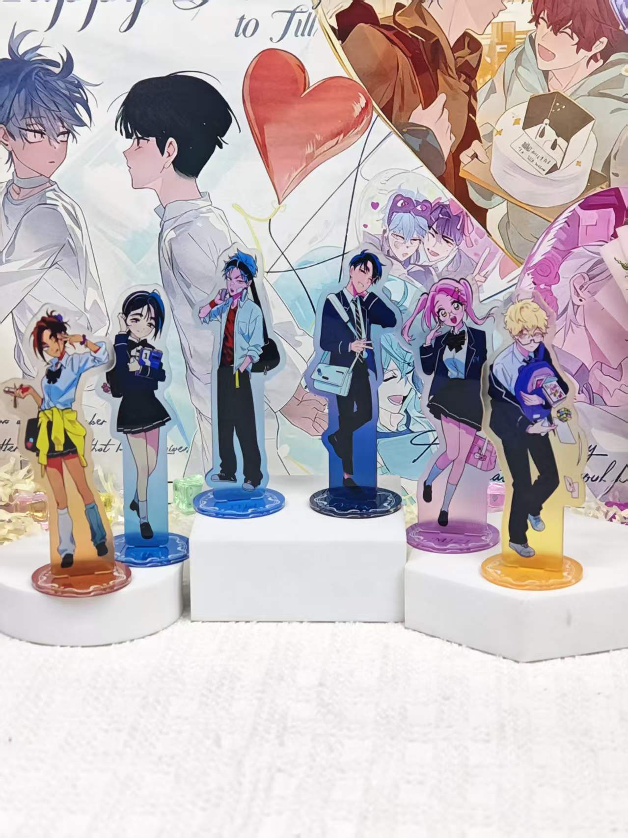 Anime Merchandise Collection - 에일리언 스테이지 캠퍼스 AU 아크릴 스탠드